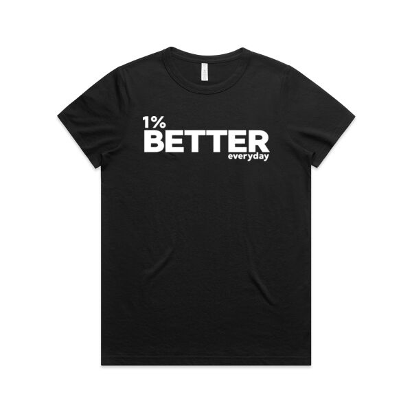 1% BETTER TSHIRT - Womans  Thumbnail